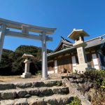 【祈り】RayがLineするなら　白龍喜び！　金龍旋回！　島が光に 喜びに満ちる！　宗像大社 中津宮・福岡県
