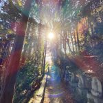 【祈り】天からの道　天への道　扉のある場所　すべては大宇宙のストーリー　　　閼伽井嶽薬師 常福寺・福島県